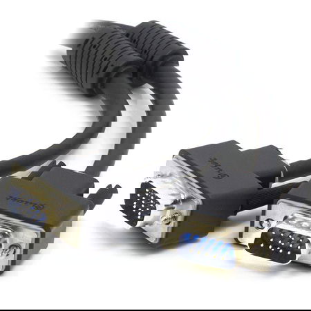 ALOGIC 2M Premium Shielded VGA/SVGA Monitor Cable with Filter