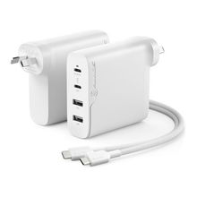 view ALOGIC 4X100 100W GaN Rapid Power Charger with 2m 100W USB-C Cable