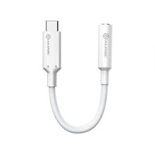 view ALOGIC Elements Pro 10cm USB-C To 3.5mm Audio Adapter - White
