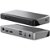 ALOGIC MX2 USB-C Dual Display DP Alt Mode Docking Station with 65W Power Delivery - 2x DP, 1x USB-C, 3x USB-A,