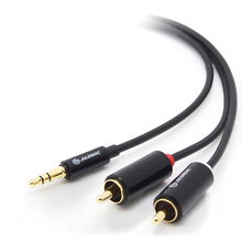 view ALOGIC Premium 2m 3.5mm to 2 RCA Stereo Audio Cable