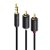 ALOGIC Premium 2m 3.5mm to 2 RCA Stereo Audio Cable