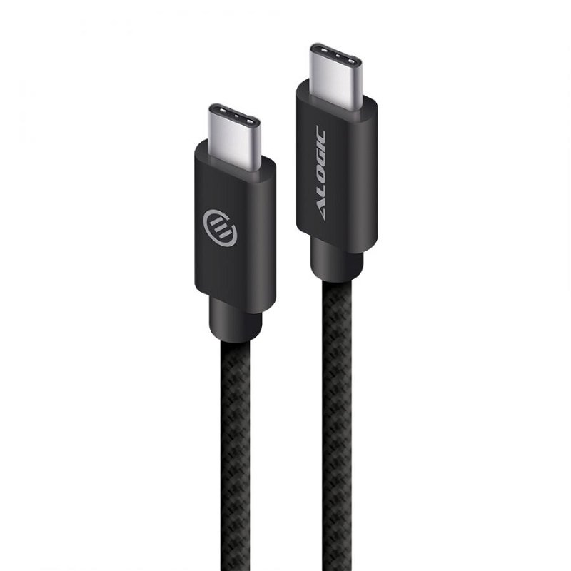 ALOGIC Prime Series 2m USB-C to USB-C USB 2.0 Cable - Black