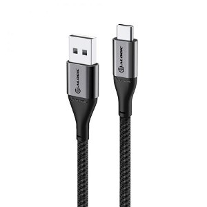 ALOGIC Super Ultra 1.5m USB 2.0 USB-C to USB-A Cable - Space Grey