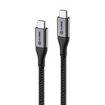 ALOGIC Super Ultra 1.5M 5A 480Mbps USB-C Cable - Space Grey