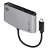 Alogic ThunderBolt 3 Dual DisplayPort Portable Docking Station - Space Grey