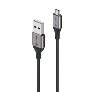 ALOGIC Ultra 2m USB 2.0 USB-A to Micro-B Cable - Space Grey