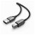 ALOGIC Ultra 2m USB 2.0 USB-A to USB-B Cable - Space Grey