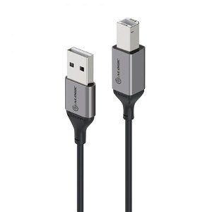 ALOGIC Ultra 5m USB 2.0 USB-A to USB-B Cable - Space Grey