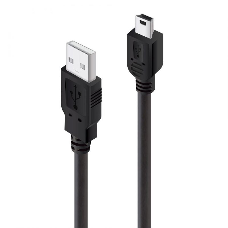 ALOGIC 5m USB 2.0 Type A to Type B Mini USB Cable