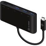 ALOGIC USB-C Multiport Adapter with 3 USB 3.0 And Card Reader