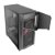 Antec DP502 Flux Gaming ATX Mid Tower Case with No PSU - Black