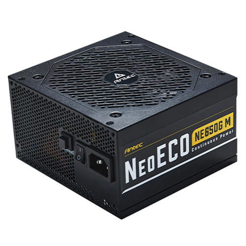 Antec Neo ECO NE650G M 650W 80+ Gold Full Modular ATX Power Supply