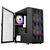 Antec NX200M RGB Micro-ATX Mini Tower Gaming Case - Black