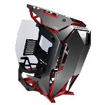 Antec Torque Open Frame E-ATX Mid tower Case with No PSU - Black/Red