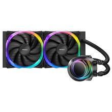 view Antec Vortex240 ARGB CPU Liquid Cooler - Black