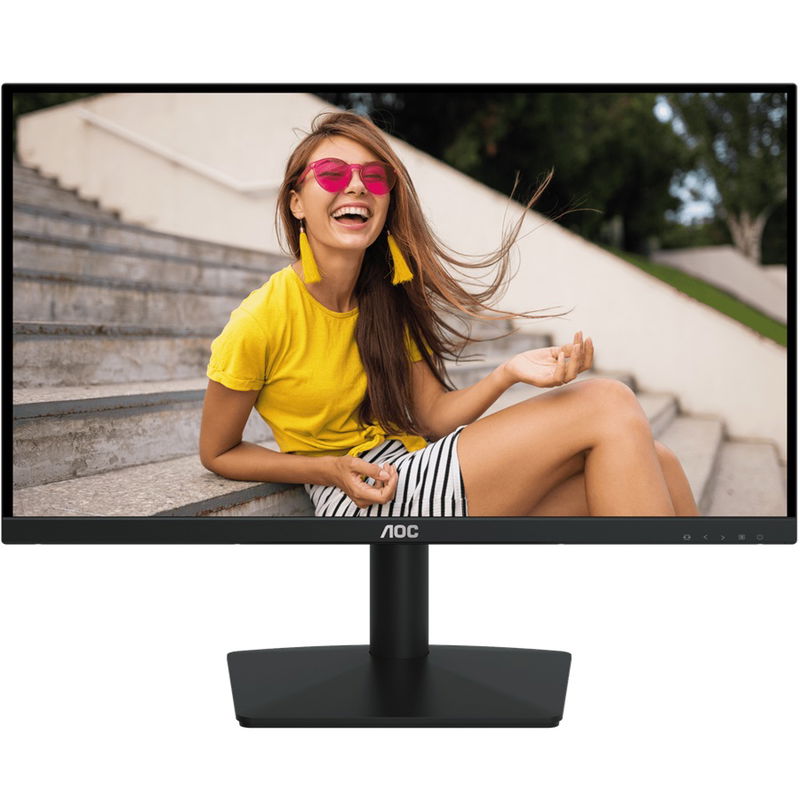 AOC 24B15H2 24 Inch 1920x1080 FHD 8ms 100Hz Frameless IPS Monitor - HDMI, VGA