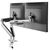 AOC AM420S Dual Monitor Desk Stand for 17-34 Inch Flat Panel TVs or Monitors - Up to 9kg per screen