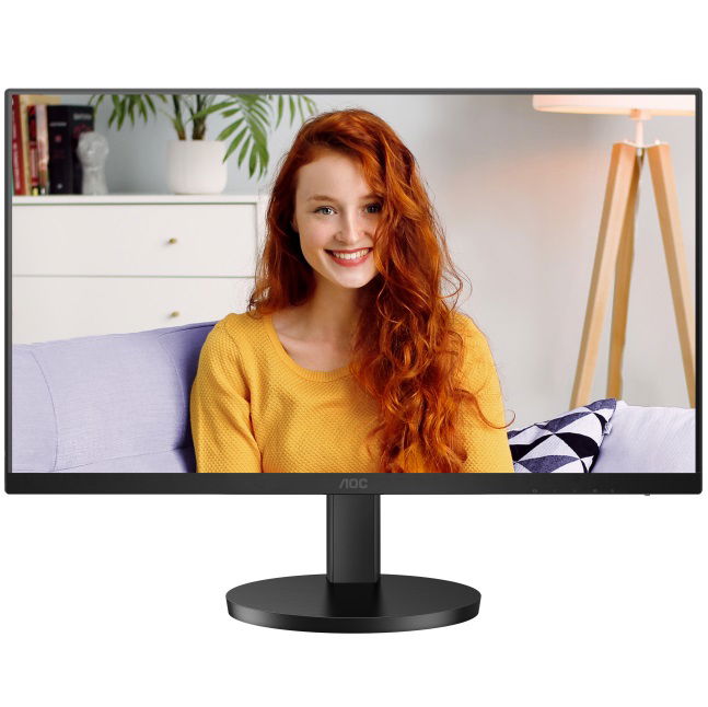 AOC U27B3AF 27 Inch 3840 x 2160 UHD 4ms 60Hz IPS Monitor with Speakers - HDMI, DisplayPort