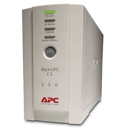 APC Back-UPS CS 350VA/210W 4 x Outlets Standby Tower UPS