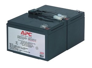 APC RBC6 Battery Unit 12 V DC Maintenance-free Lead Acid Hot-swappable