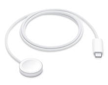 view Apple Watch 1M Magnetic Fast Charger to USB-C Cable - White