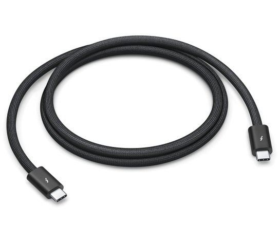 Apple 1M USB-C Thunderbolt 4 Pro Cable - Black