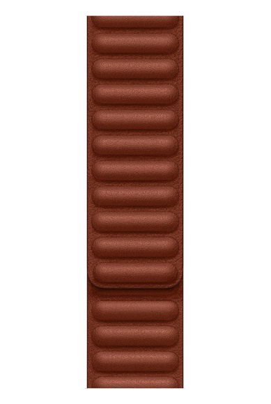 Apple 41mm Leather Link - Umber