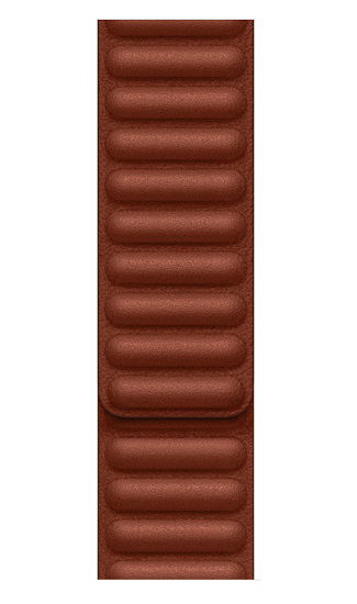 Apple 41mm Leather Link M/L - Umber