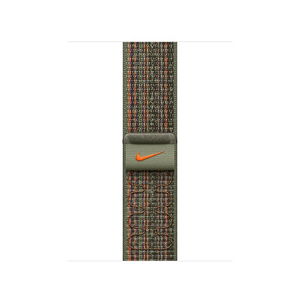 Apple 41mm Nike Sport Loop - Sequoia/Orange