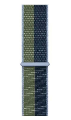 Apple 41mm Sport Loop Abyss Blue/Moss Green