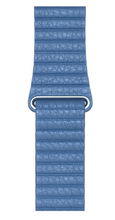 view Apple 44mm Leather Loop Large - Cornflower