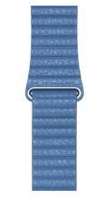 view Apple 44mm Leather Loop Medium - Cornflower