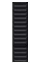 view Apple 45mm Leather Link - Midnight