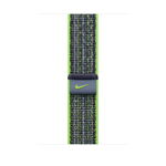Apple 45mm Nike Sport Loop - Bright Green/Blue