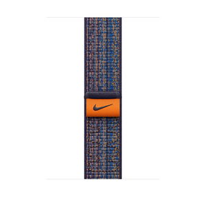 Apple 45mm Nike Sport Loop - Game Royal/Orange