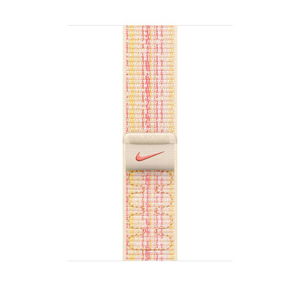 Apple 45mm Nike Sport Loop - Starlight/Pink