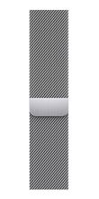 view Apple 45mm Silver Milanese Loop
