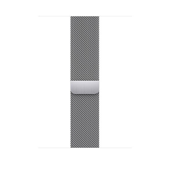 Apple 45mm Silver Milanese Loop