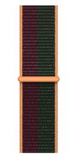 view Apple 45mm Sport Loop - Dark Cherry/Forest Green
