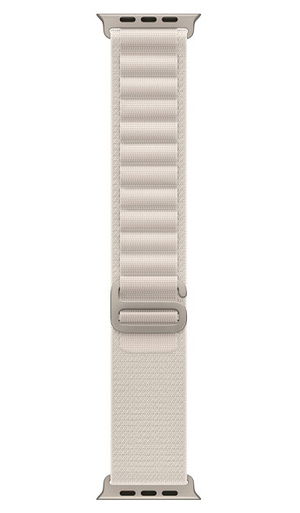 Apple 49mm Alpine Loop Medium - Starlight