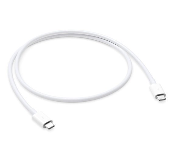 Apple 0.8m Thunderbolt 3 (USB-C) Cable - White