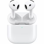 Apple AirPods 4 Bluetooth In Ear Wireless Stereo Earbuds with Active Noise Cancellation - White