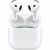 Apple AirPods 4 Bluetooth In Ear Wireless Stereo Earbuds with Active Noise Cancellation - White