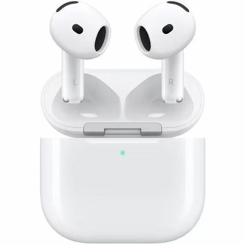 Apple AirPods 4 Bluetooth In Ear Wireless Stereo Earbuds with Active Noise Cancellation - White