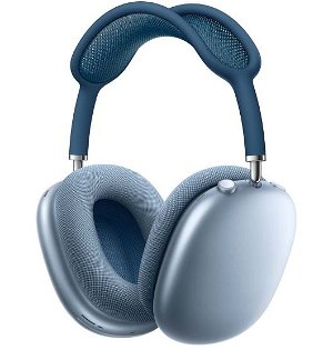 Apple AirPods Max Bluetooth Overhead Wireless Headphones - Sky Blue