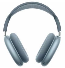 view Apple AirPods Max Bluetooth Overhead Wireless Stereo Headphones - Blue