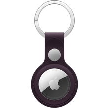 view Apple AirTag FineWoven Key Ring – Blackberry