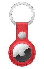 Apple AirTag Leather Key Ring - (Product) Red
