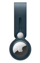 view Apple AirTag Leather Loop - Baltic Blue